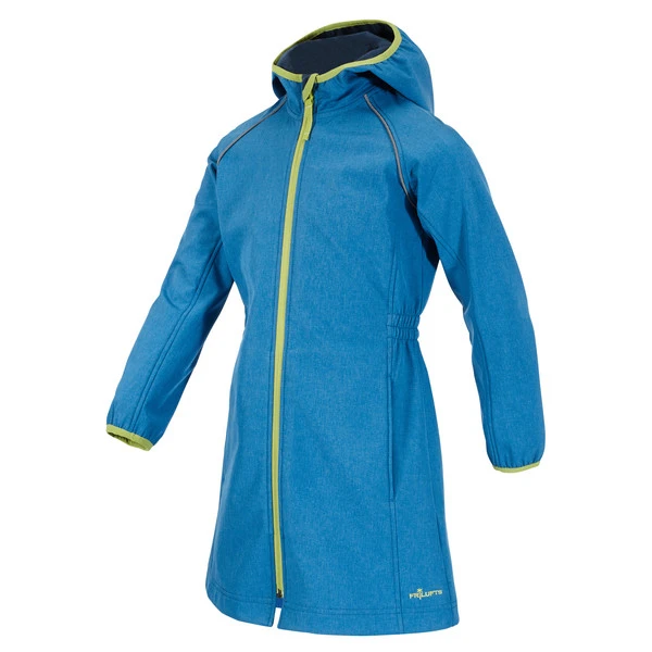 FRILUFTS ALKMAAR HOODED COAT Kinder Softshelljacke DARK BLUE 4 FRILUFTS ALKMAAR HOODED COAT Kinder Softshelljacke DARK BLUE – Bild 2