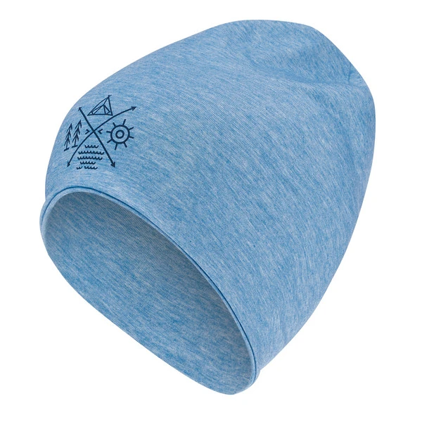 FRILUFTS BITONTO PRINTED BEANIE Kinder Mütze MEDITERRANIAN BLUE 3 FRILUFTS BITONTO PRINTED BEANIE Kinder Mütze MEDITERRANIAN BLUE