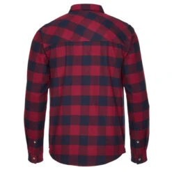 FRILUFTS TINNAHINCH L/S SHIRT Herren Outdoor Hemd CABERNET/DARK SAPPHIRE CHECKED -Globetrotter 5637754888 b tinnahinch ls shirt frilufts 24