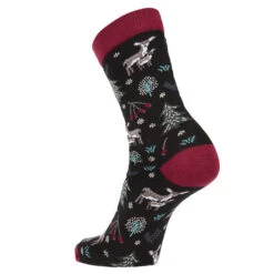 FRILUFTS VILLARRICA WINTER DEER SOCKS Unisex Freizeitsocken CAVIAR -Globetrotter 5637899164 b villarrica winter deer socks frilufts 24