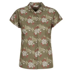 FRILUFTS COCORA SHIRT Damen Outdoor Bluse BURNT OLIVE