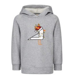 FRILUFTS OMAUI X-MAS HOODY Kinder Kapuzenpullover SMOKED PEARL X-MAX SEAGULL FAI