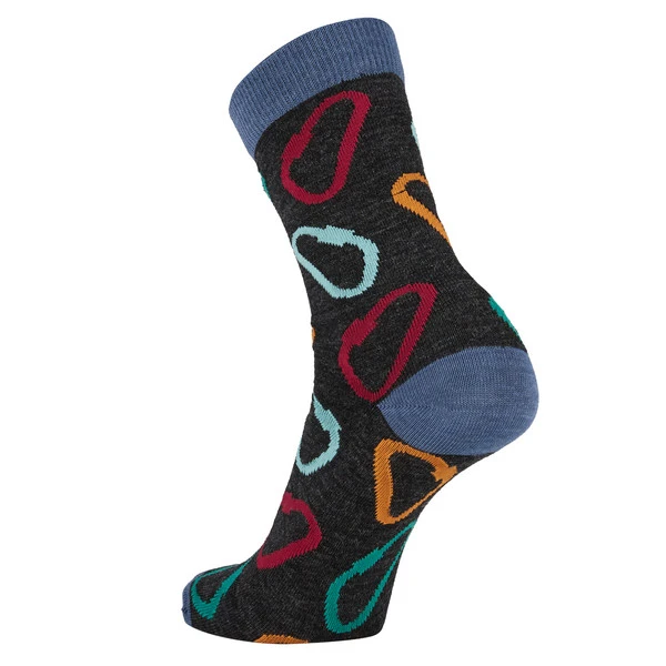 FRILUFTS VILLARRICA CARABINER SOCKS Unisex Freizeitsocken EBONY 4 FRILUFTS VILLARRICA CARABINER SOCKS Unisex Freizeitsocken EBONY – Bild 2