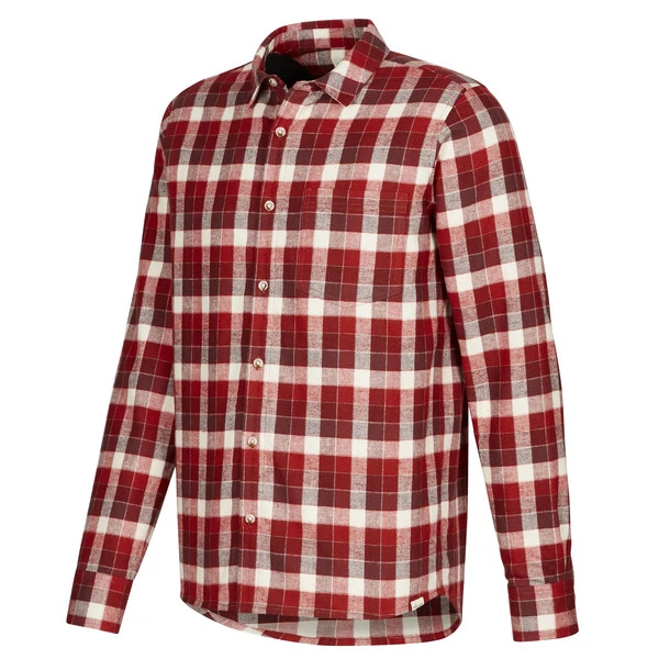 FRILUFTS RINDAL L/S SHIRT Herren Outdoor Hemd FIRED BRICK/BOSSA NOVA CHECKED 4 FRILUFTS RINDAL L/S SHIRT Herren Outdoor Hemd FIRED BRICK/BOSSA NOVA CHECKED – Bild 2
