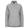 FRILUFTS HAGLEREN KNITTED FLEECE HALFZIP Damen Fleecepullover SILVER BIRCH